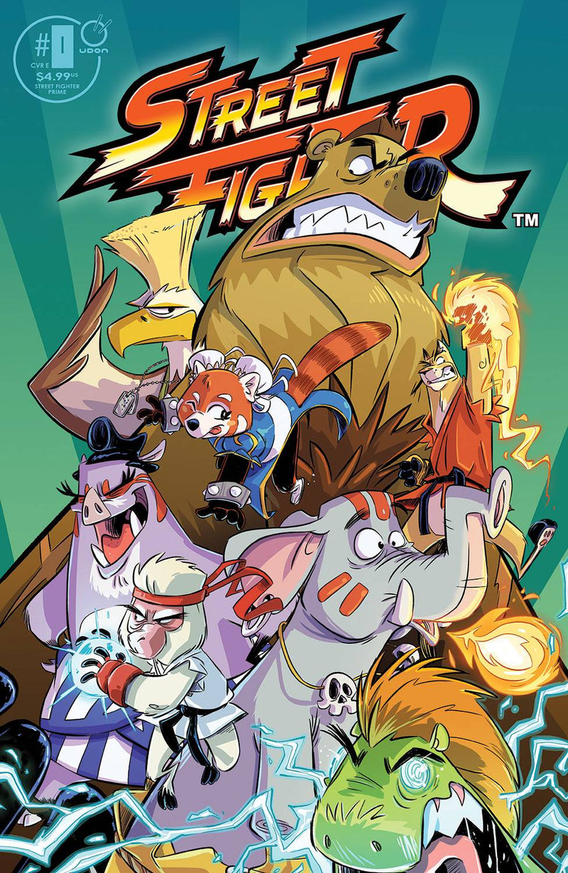 STREET FIGHTER PRIME (2025) #0 CVR E 5 COPY INCV GORDINE VAR