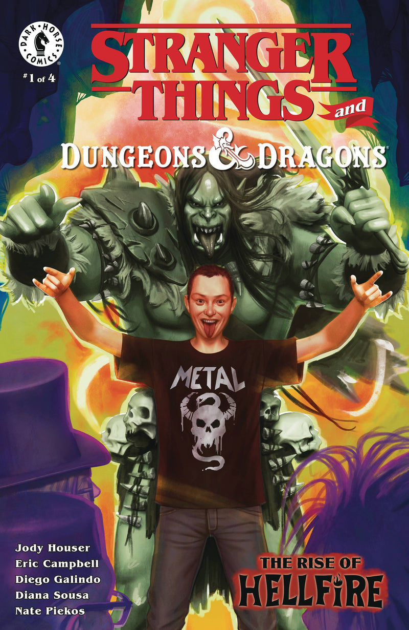 STRANGER THINGS D&D RISE OF HELLFIRE (2025) #1 CVR C PUEBLAR