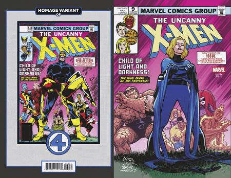 UNCANNY X-MEN (2024) #9 DAVID LOPEZ FANTASTIC FOUR HOMAGE VAR