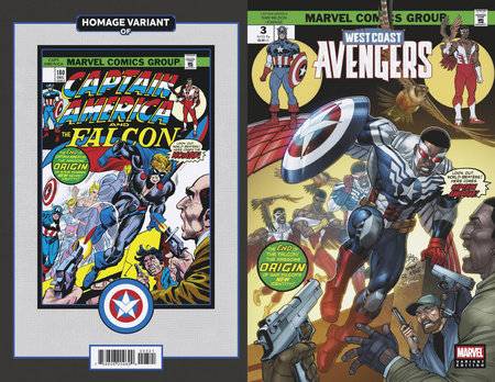 WEST COAST AVENGERS (2024) #3 CAPTAIN AMERICA SAM WILSON HOMAGE VAR
