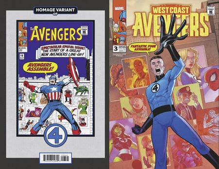 WEST COAST AVENGERS (2024) #3 PACO MEDINA FANTASTIC FOUR HOMAGE VAR