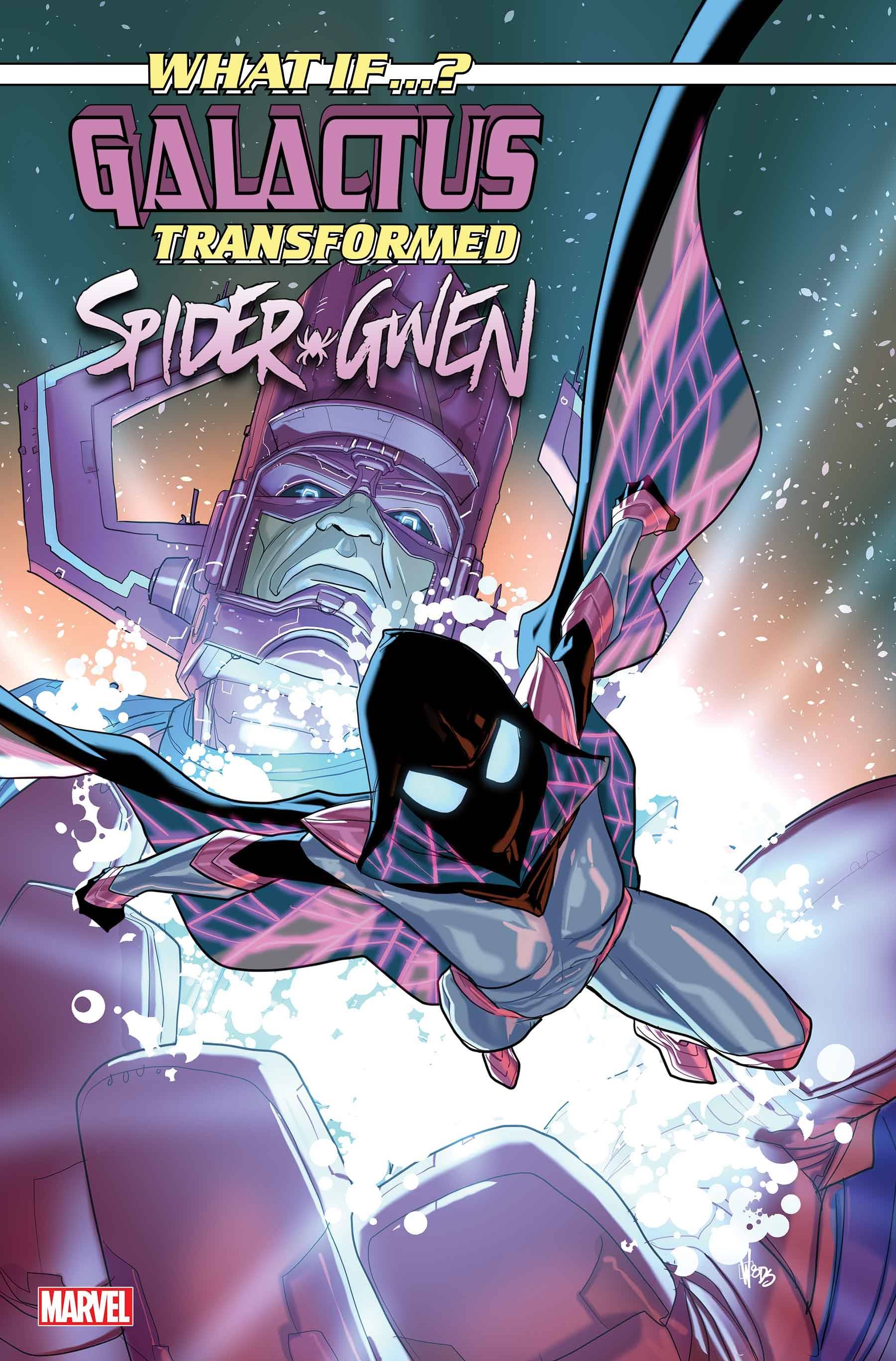 WHAT IF GALACTUS TRANSFORMED SPIDER-GWEN (2025) #1 (ONE SHOT) PETE WOODS VAR