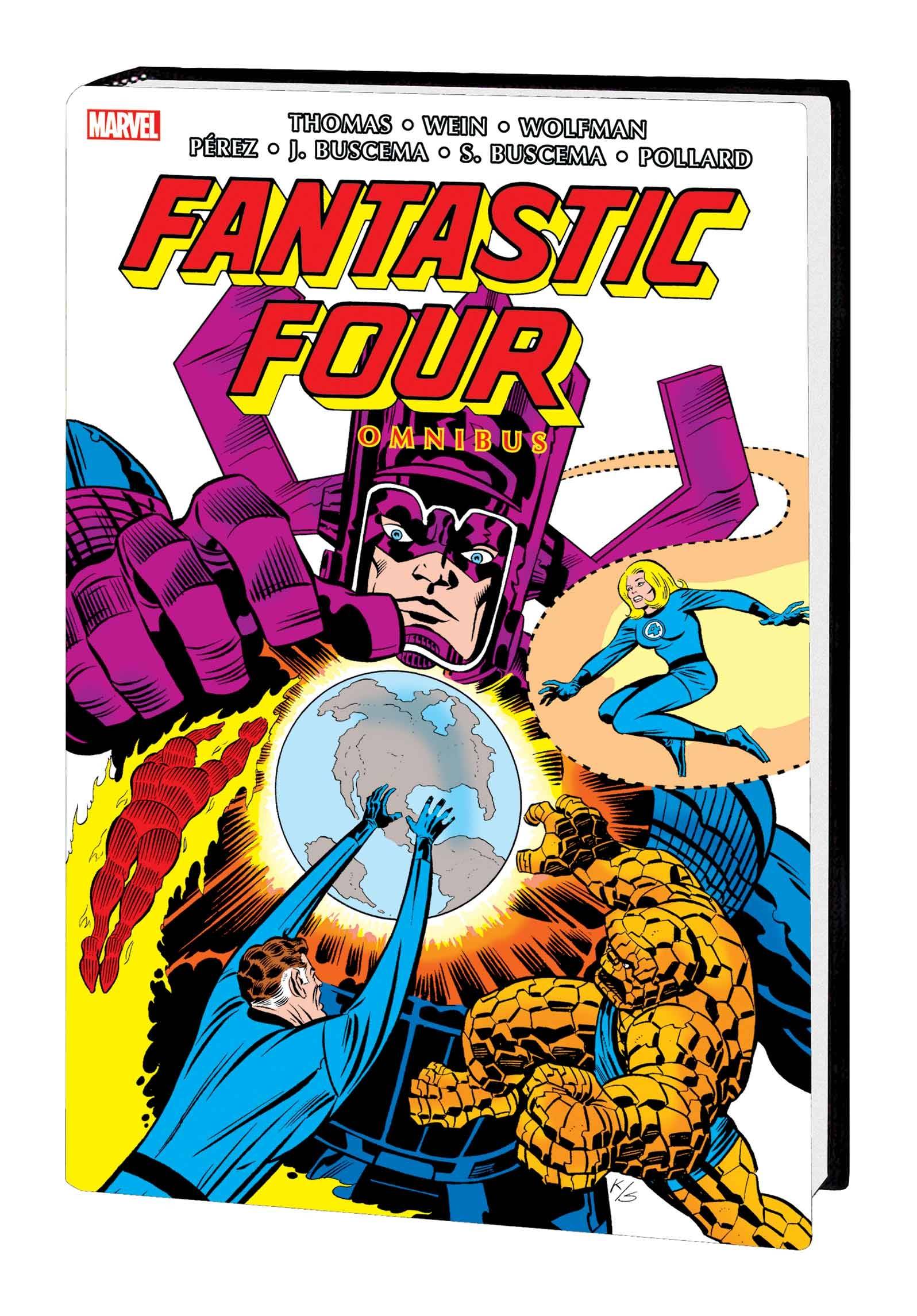FANTASTIC FOUR OMNIBUS HC VOL 06 JACK KIRBY CVR