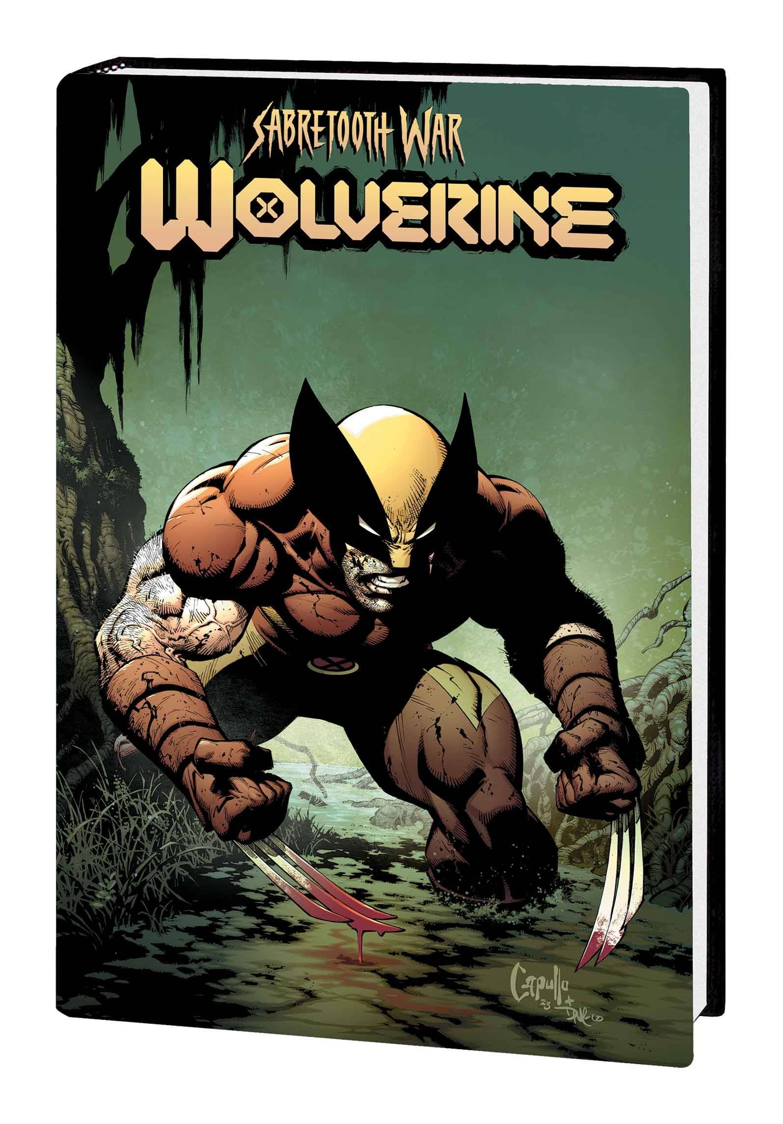 WOLVERINE SABRETOOTH WAR OMNIBUS HC GREG CAPULLO DIRECT MARKET  VAR