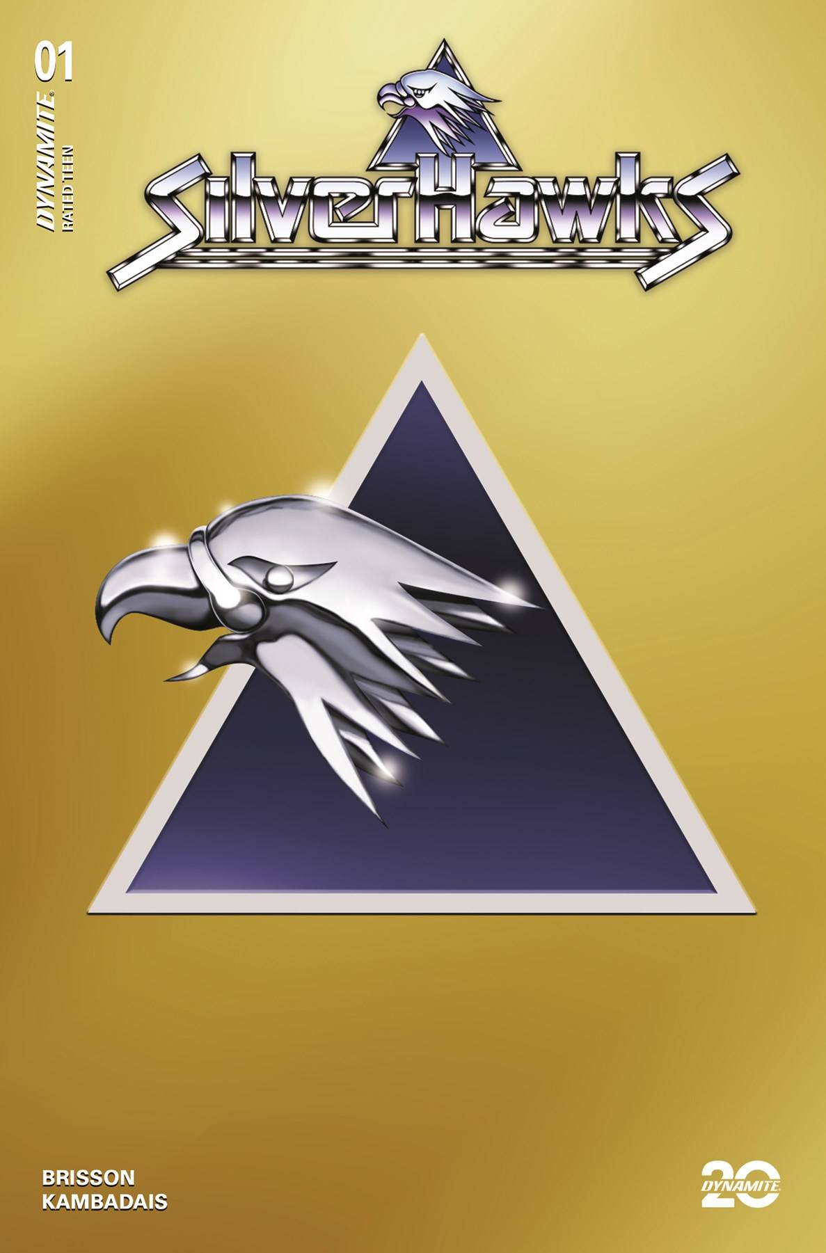 SILVERHAWKS (2025) #1 CVR X 20 COPY INCV SYMBOL FOIL GOLD