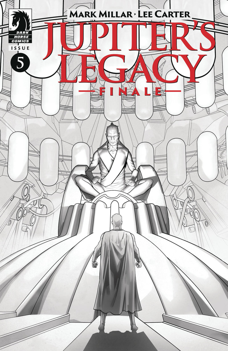 JUPITERS LEGACY FINALE (2024) #5 CVR B B&W CARTER