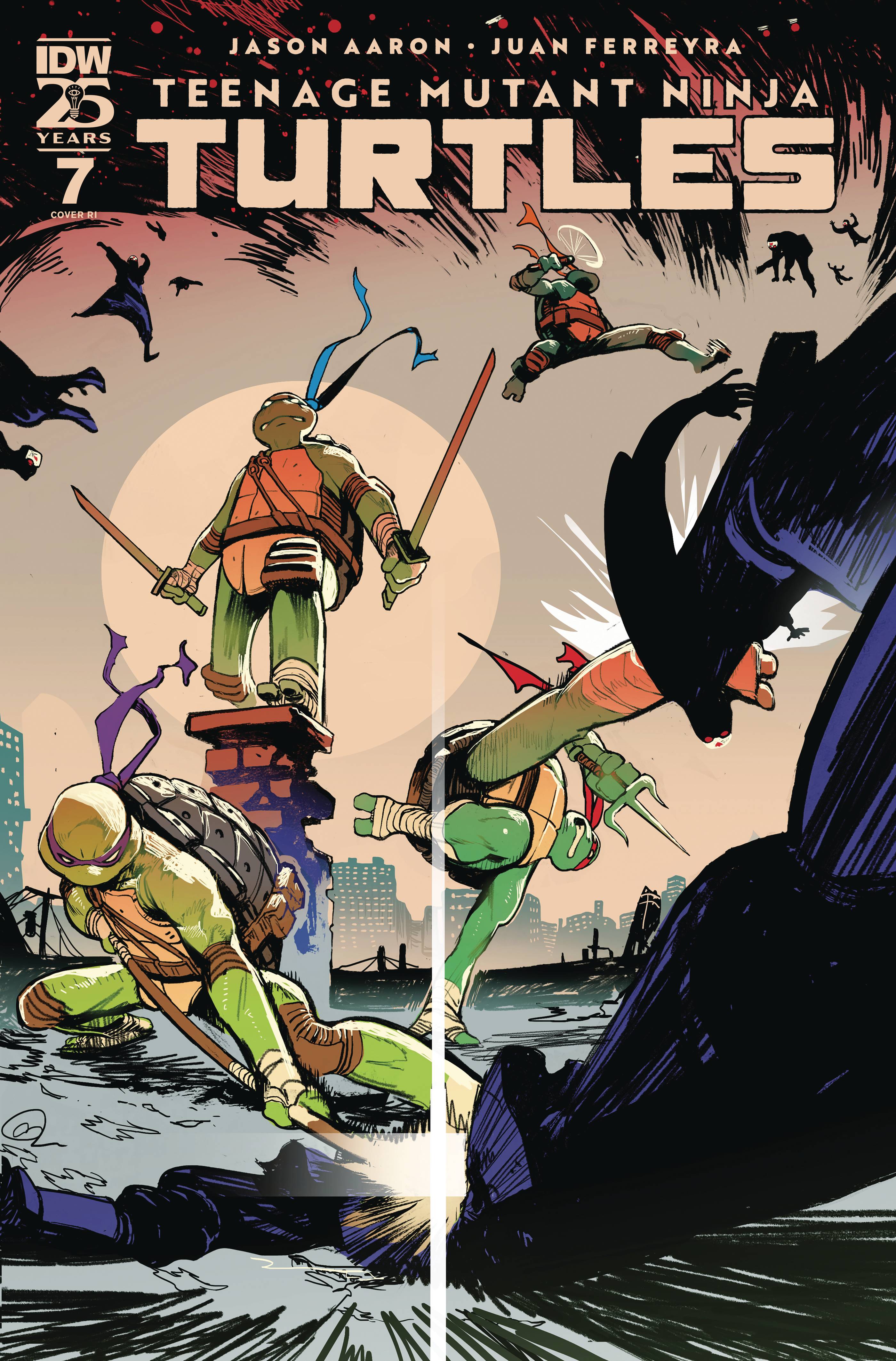 TEENAGE MUTANT NINJA TURTLES (2024) #7 CVR G 25 COPY RIVAS INCV VAR