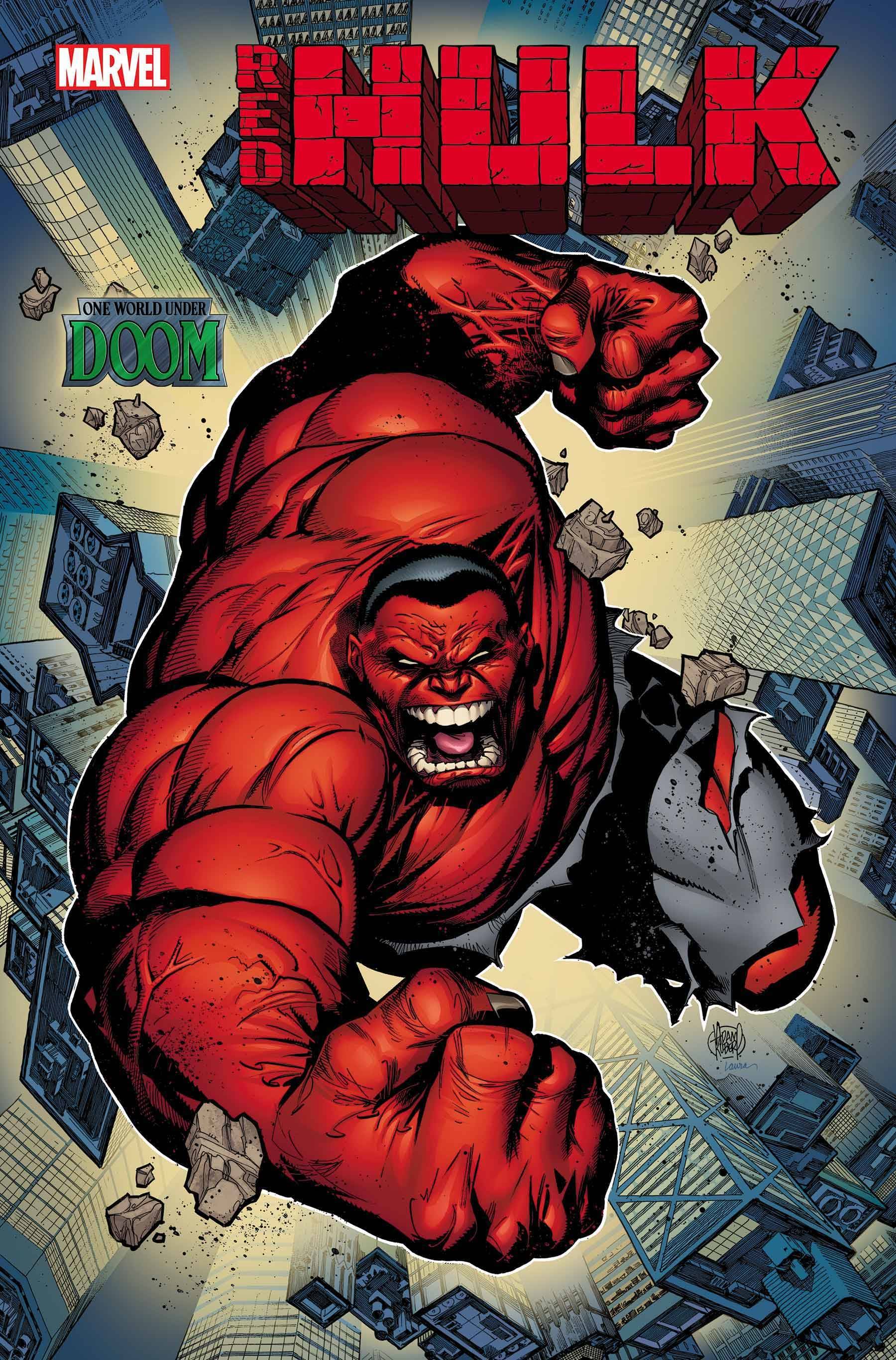 RED HULK (2025) #1 ADAM KUBERT FOIL VAR