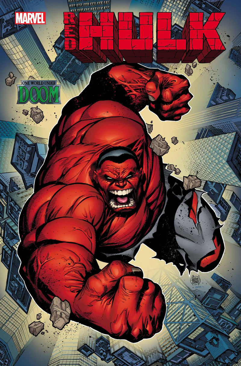 RED HULK (2025) #1 ADAM KUBERT FOIL VAR