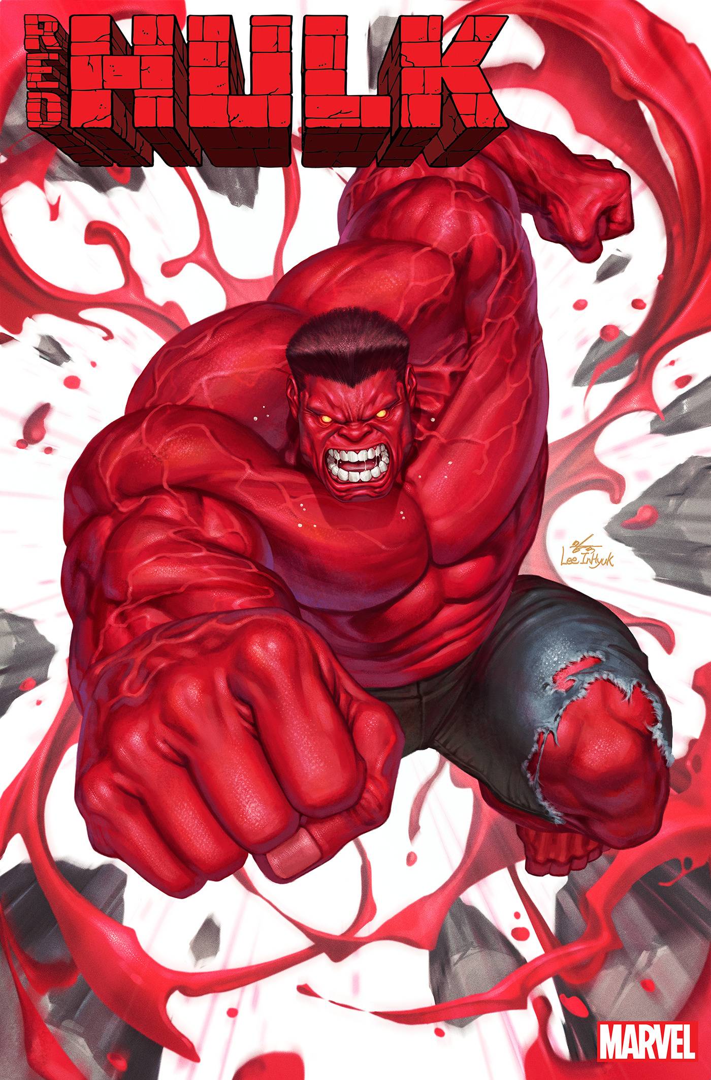 RED HULK (2025) #1 25 COPY INCV INHYUK LEE VAR