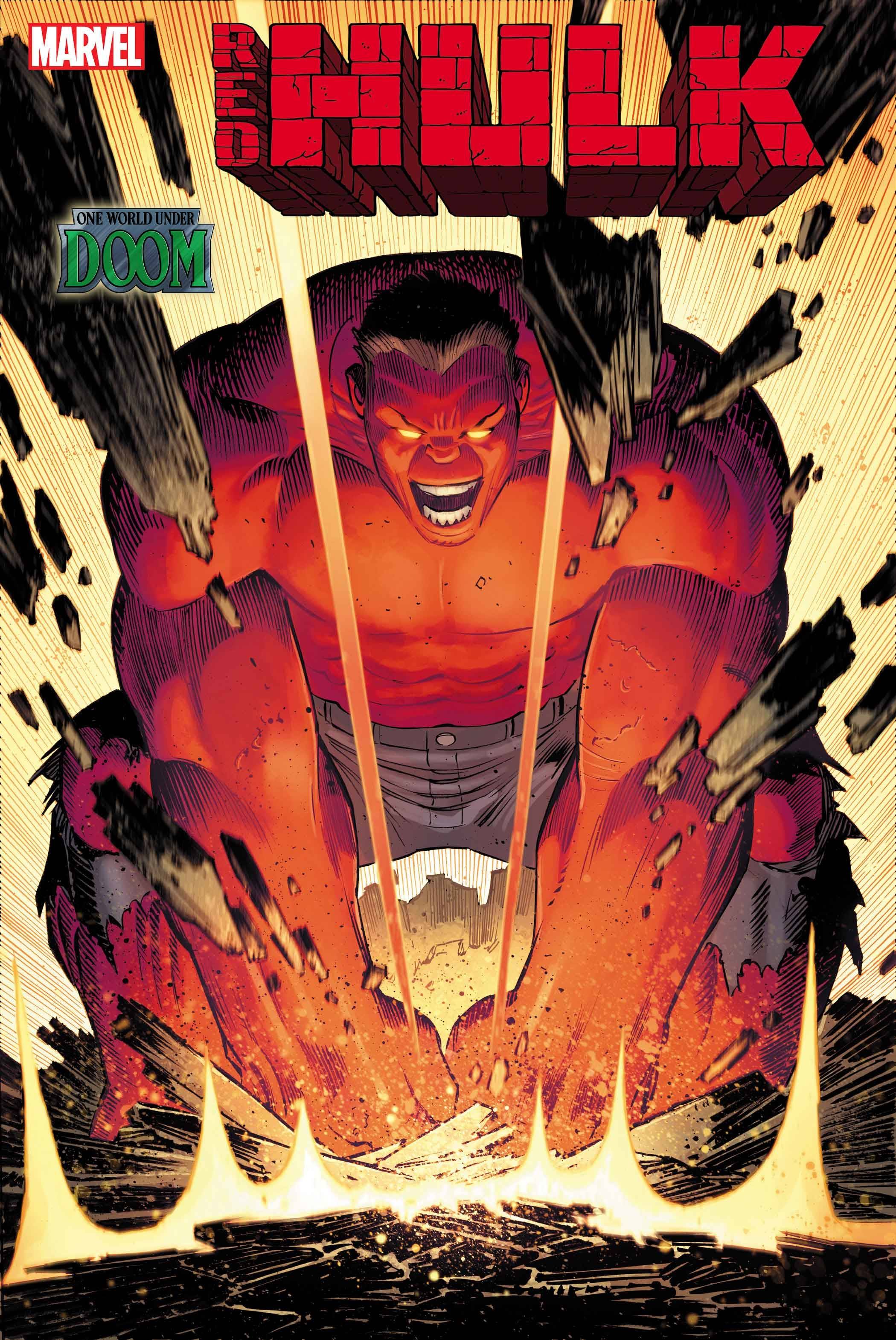 RED HULK (2025) #1 100 COPY INCV JOHN ROMITA JR VIR VAR