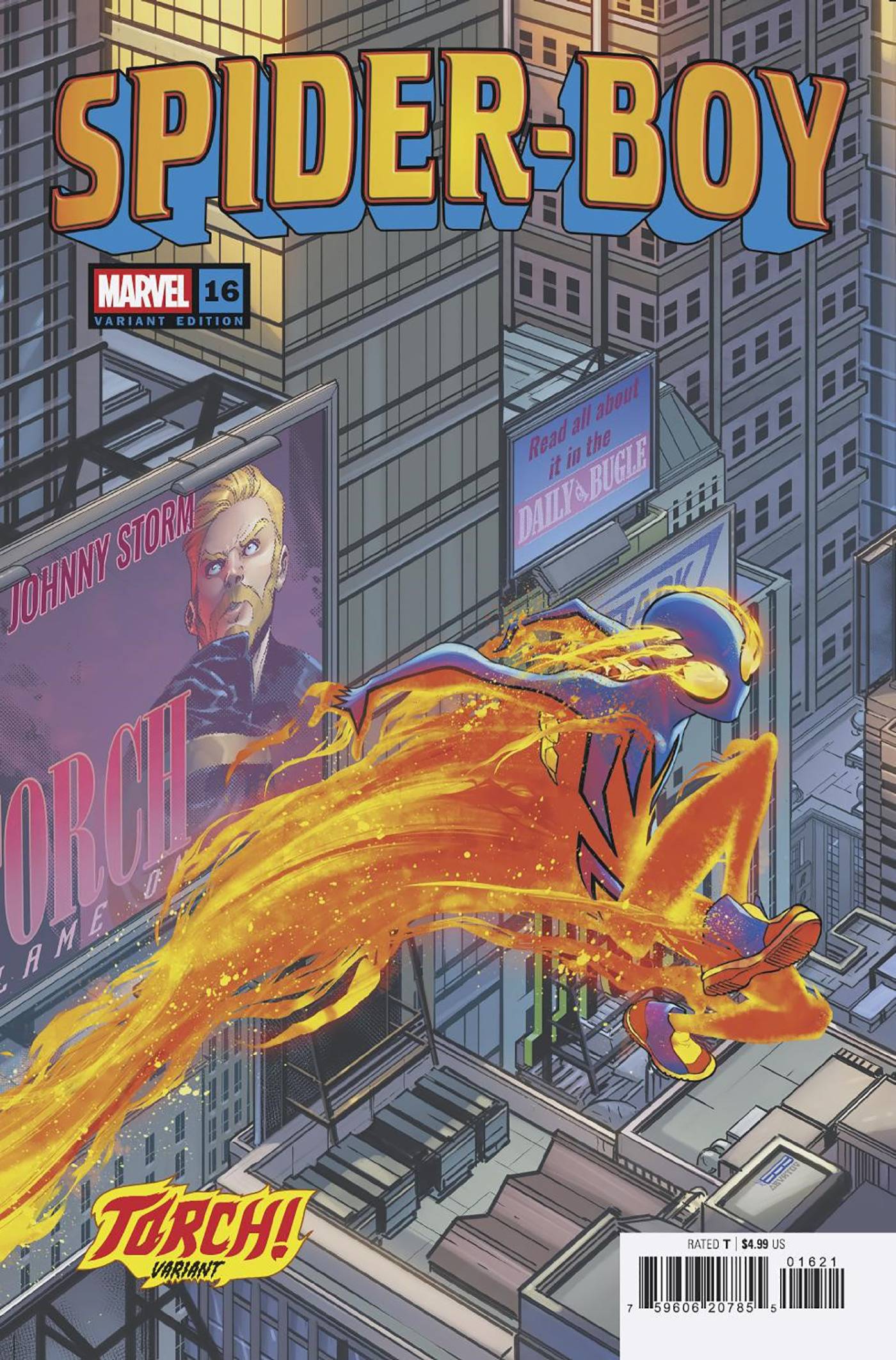 SPIDER-BOY (2023) #16 DAVID BALDEON TORCH VAR