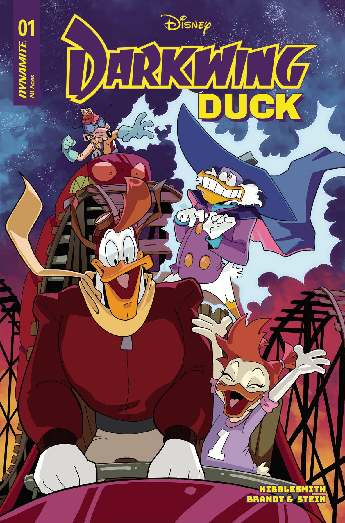 DARKWING DUCK (2025) #1 CVR L 10 COPY INCV BRANDT & STEIN FOIL VAR
