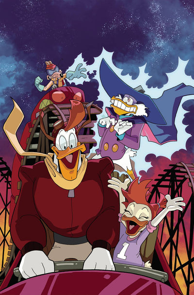 DARKWING DUCK (2025) #1 CVR O 15 COPY INCV BRANDT & STEIN FOIL VIRGIN VAR