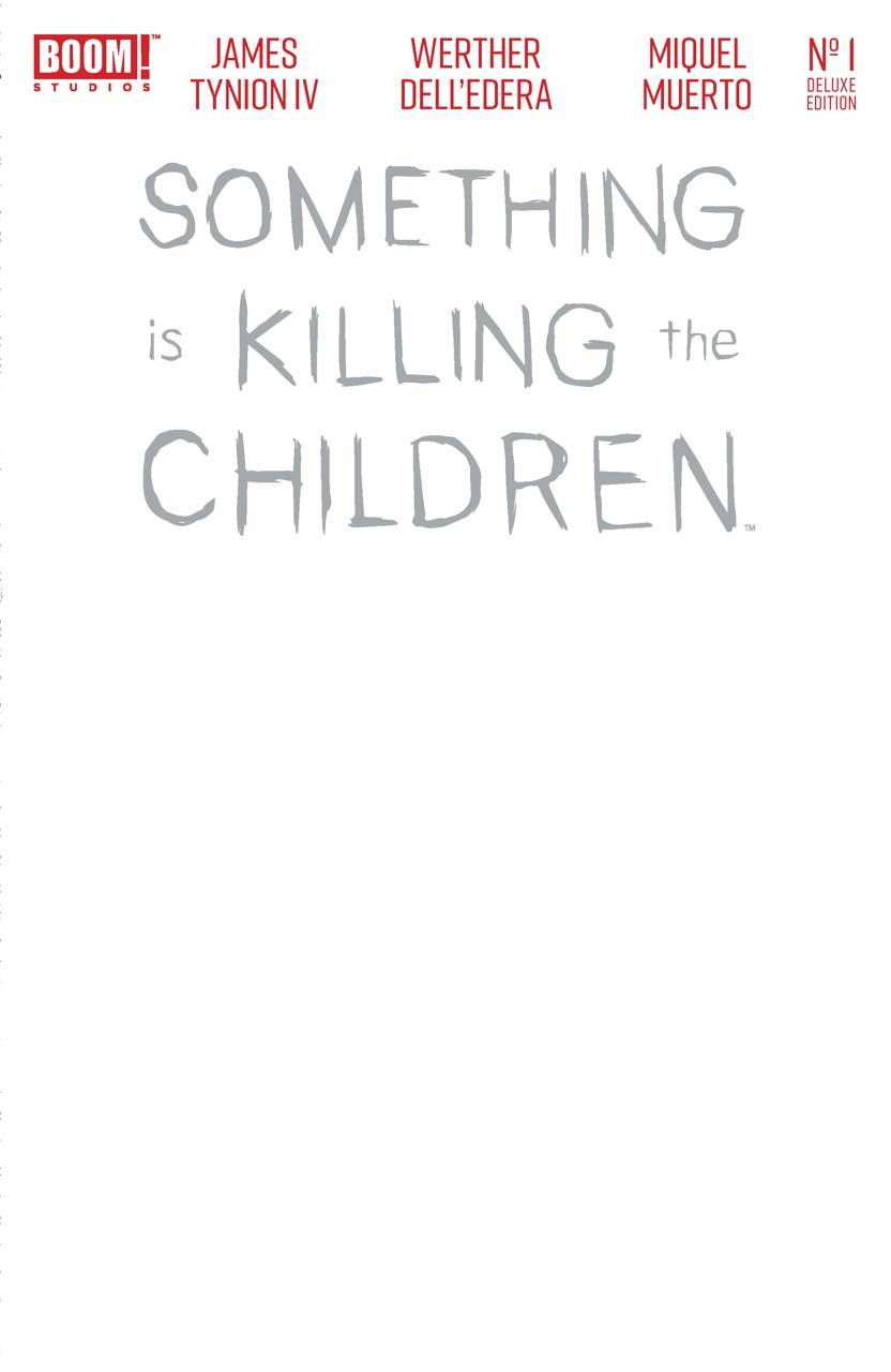 SOMETHING IS KILLING THE CHILDREN DELUXE EDITION (2024) #1 CVR F FOIL SKETCH VAR