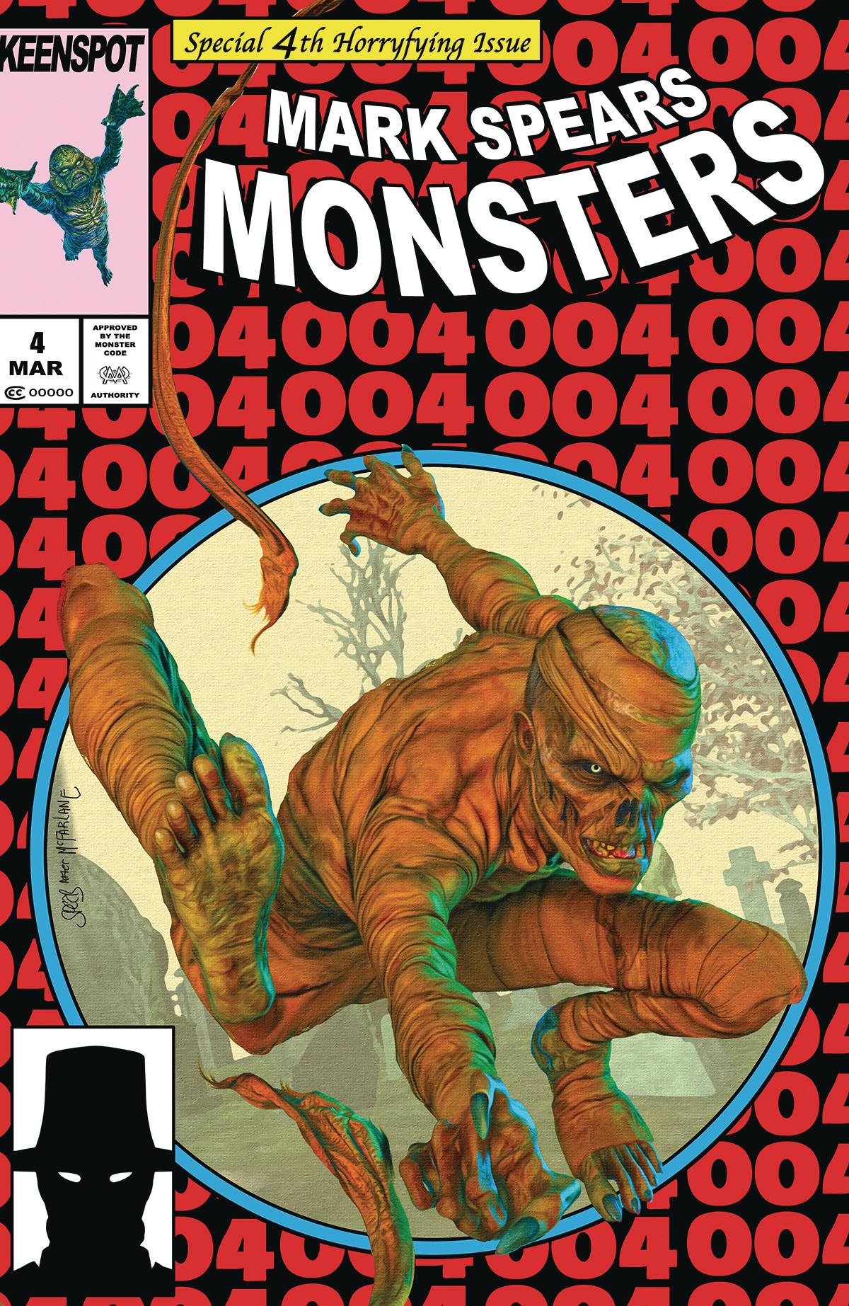 MARK SPEARS MONSTERS (2024) #4 CVR D ASM #300 HOMAGE VAR