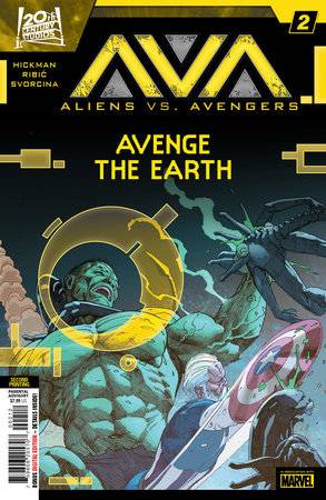 ALIENS VS AVENGERS (2024) #2 2ND PTG ESAD RIBIC VAR