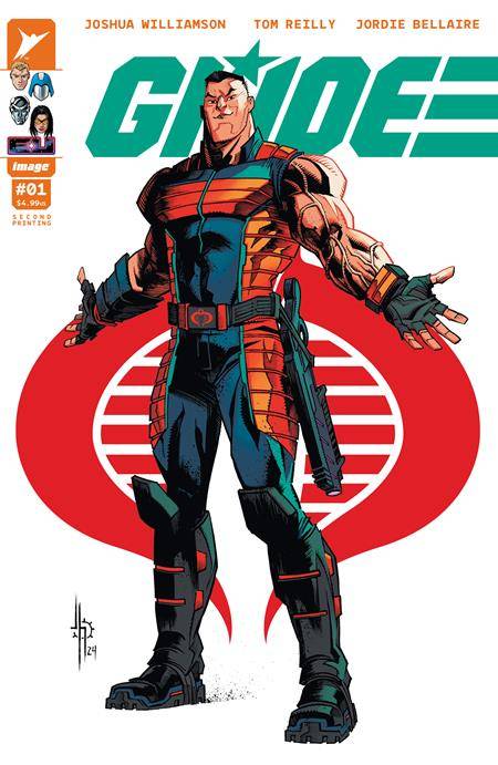 GI JOE (2024) #1 SECOND PRINTING CVR B COBRA HOWARD