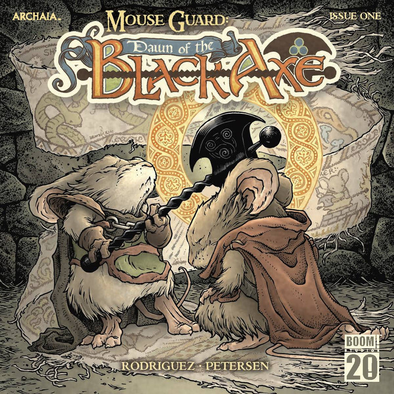 MOUSE GUARD DAWN OF THE BLACK AXE (2025) #1 CVR B PETERSEN