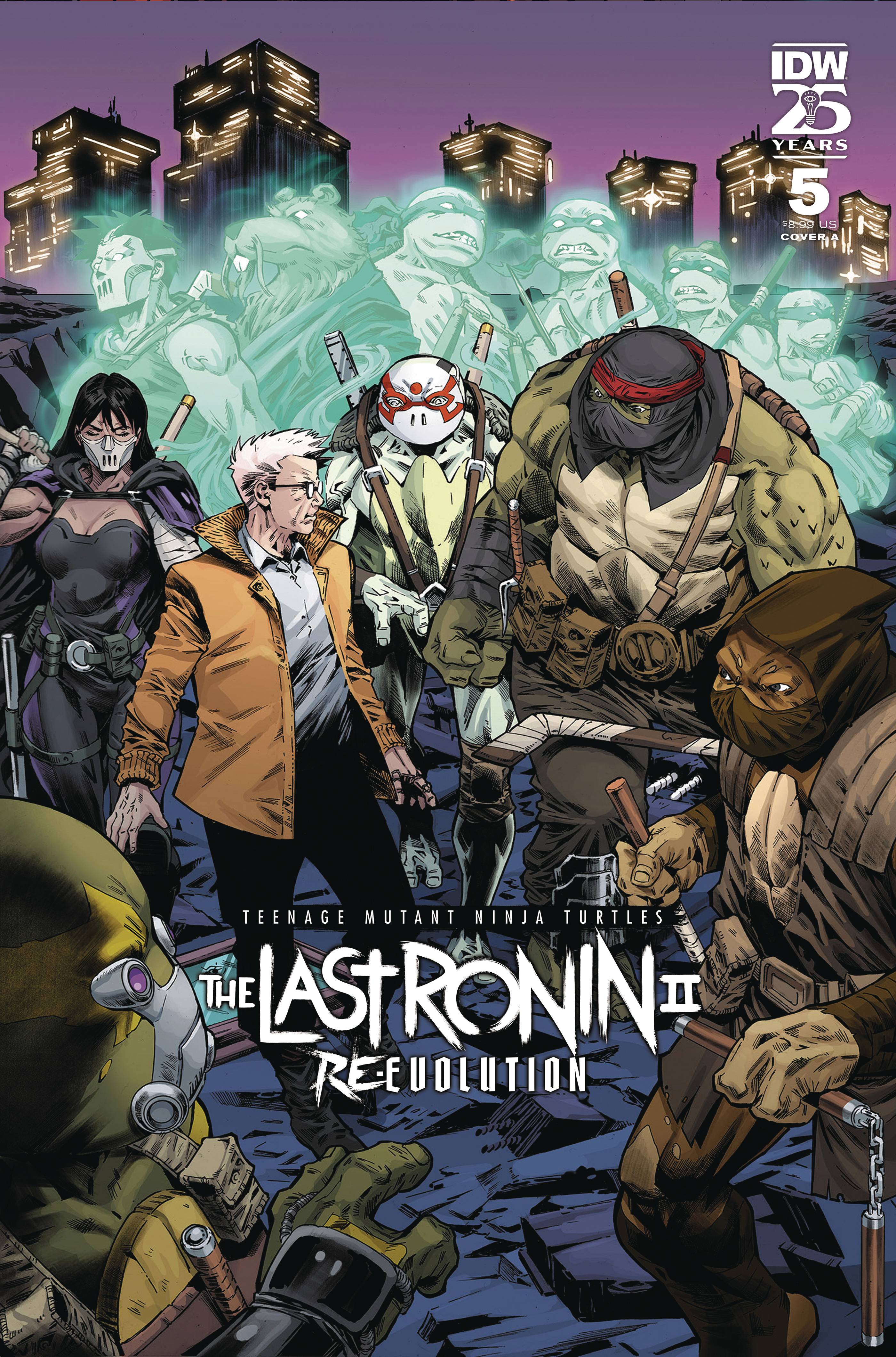 TMNT THE LAST RONIN II RE-EVOLUTION (2024) #5 CVR A ESCORZAS
