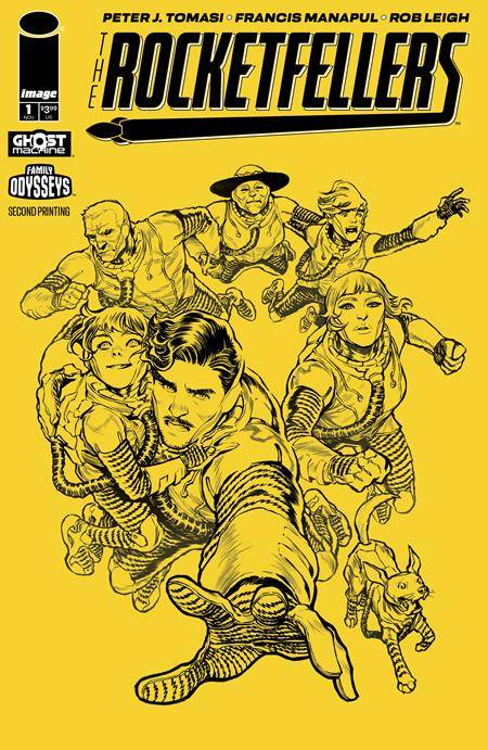 ROCKETFELLERS (2024) #1 SECOND PRINTING
