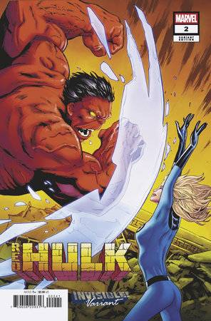 RED HULK (2025) #2 GREG LAND INVISIBLE VAR