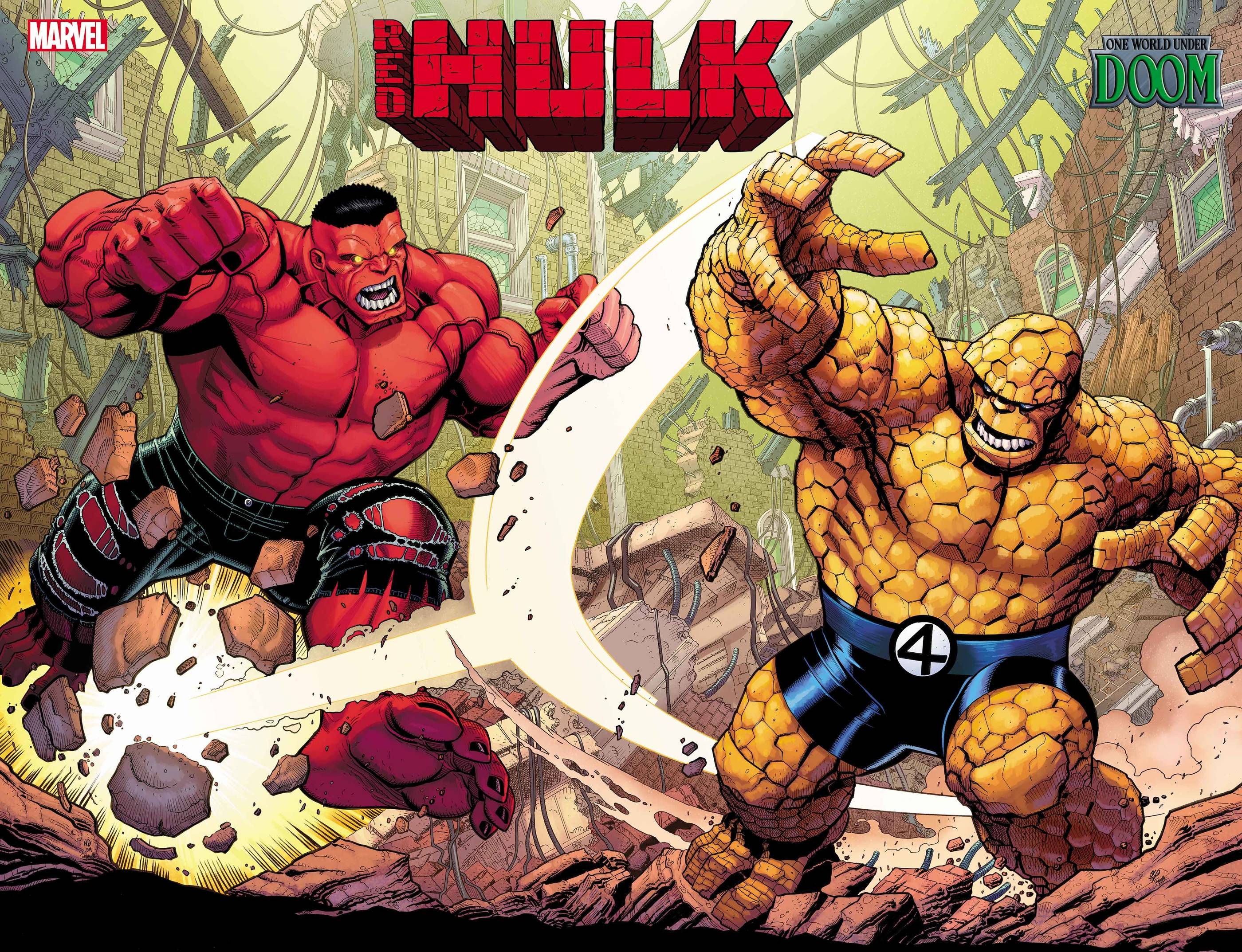 RED HULK (2025) #2 NICK BRADSHAW RED HULK CONNECT VAR