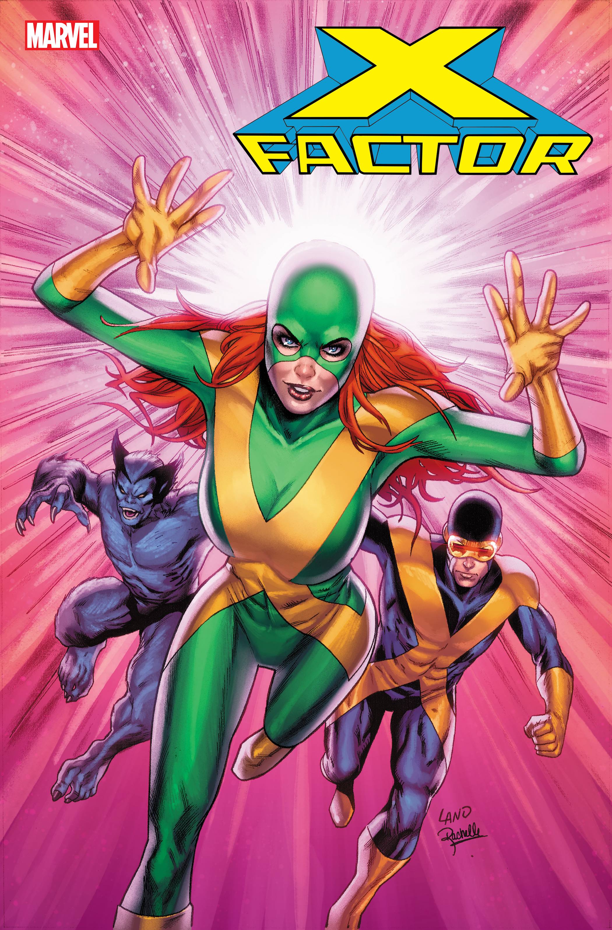 X-FACTOR (2024) #8 25 COPY INCV GREG LAND VAR