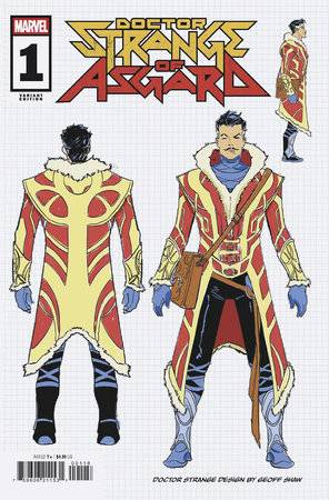 DOCTOR STRANGE OF ASGARD (2025) #1 10 COPY INCV SHAW DESIGN VAR