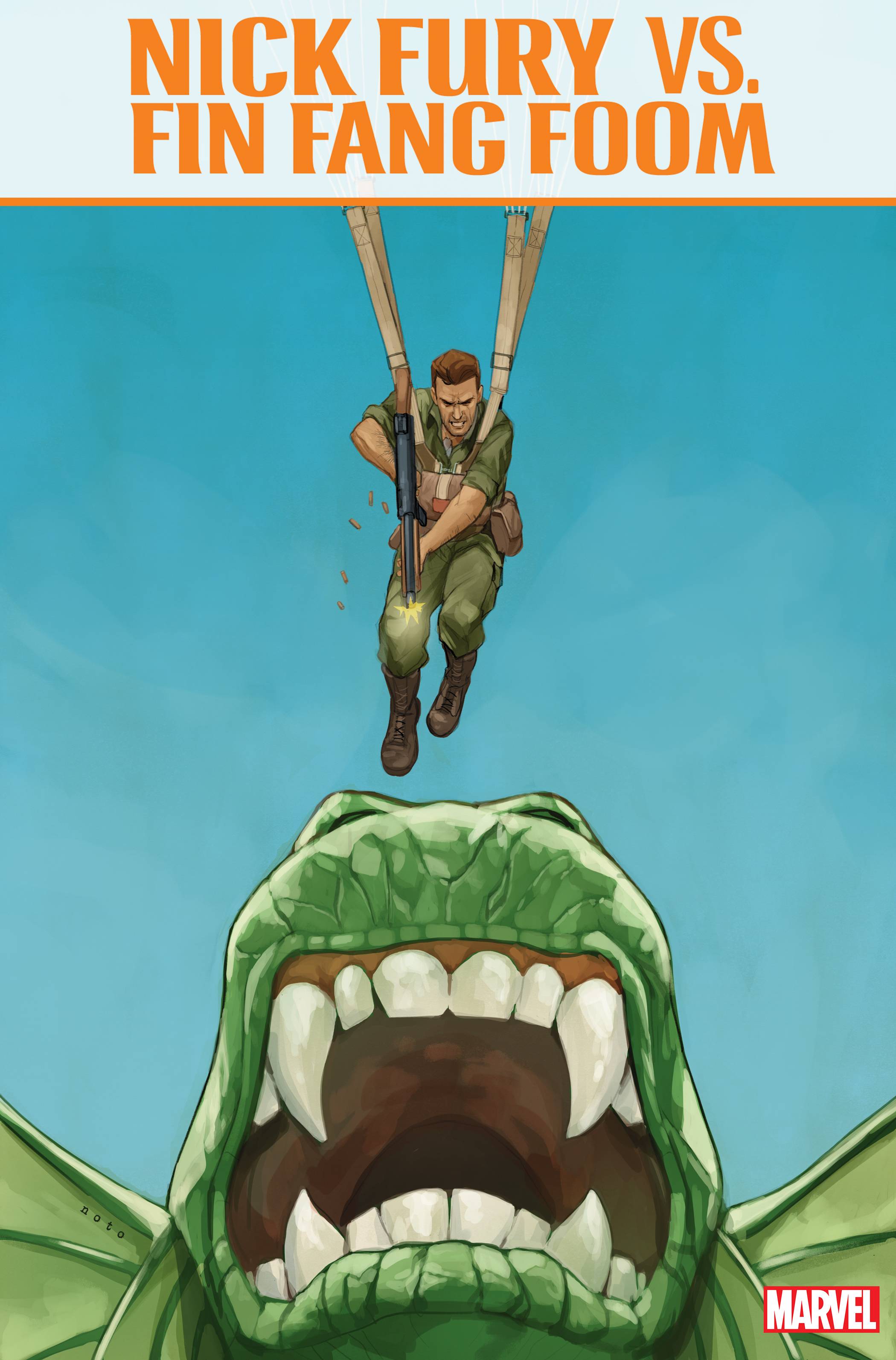 NICK FURY VS FIN FANG FOOM (2025) #1 (ONE SHOT) 25 COPY INCV PHIL NOTO VAR