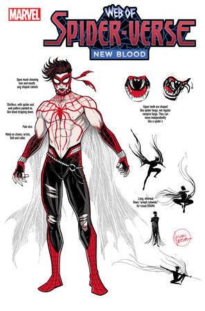 WEB OF SPIDER-VERSE NEW BLOOD (2025) #1 (ONE SHOT) 10 COPY INCV VECCHIO DESIGN