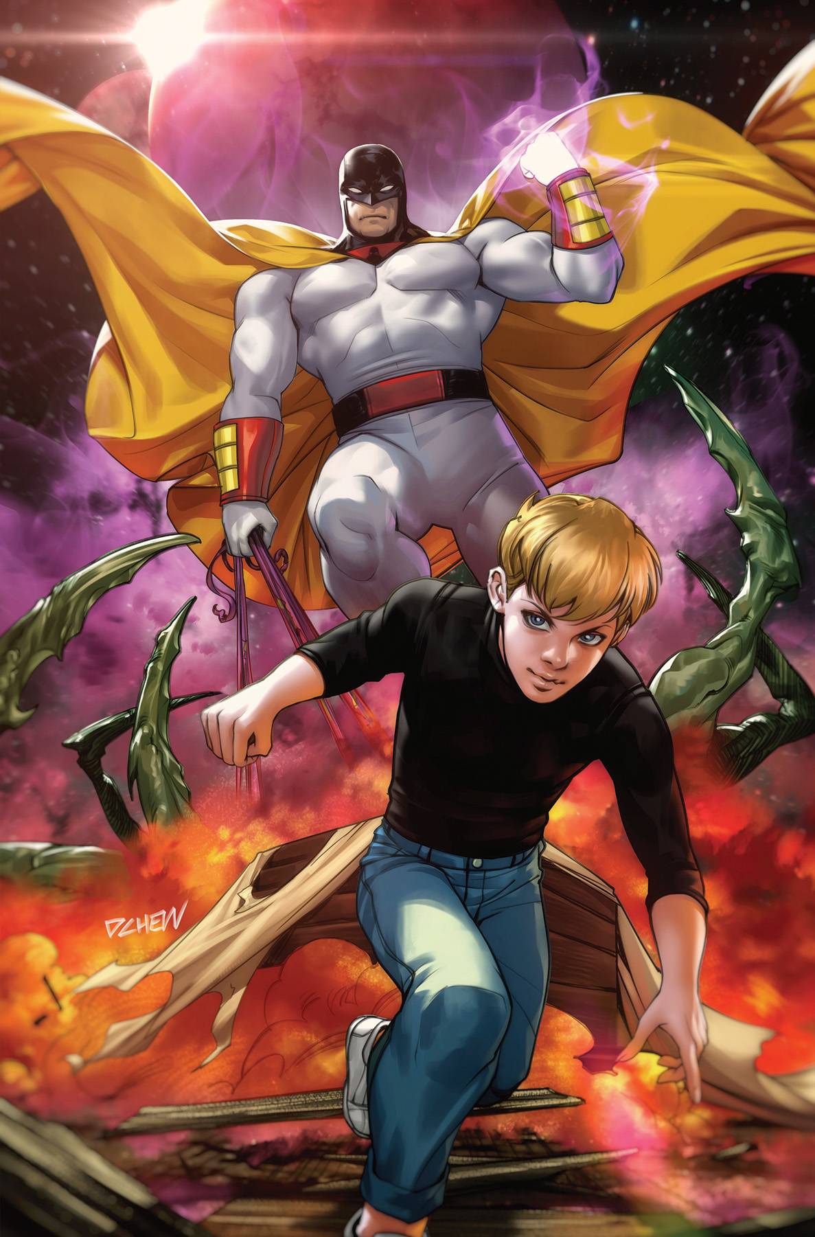 SPACE GHOST JONNY QUEST SPACE QUEST (2025) #1 CVR S 25 COPY INCV CHEW VIRGIN VAR