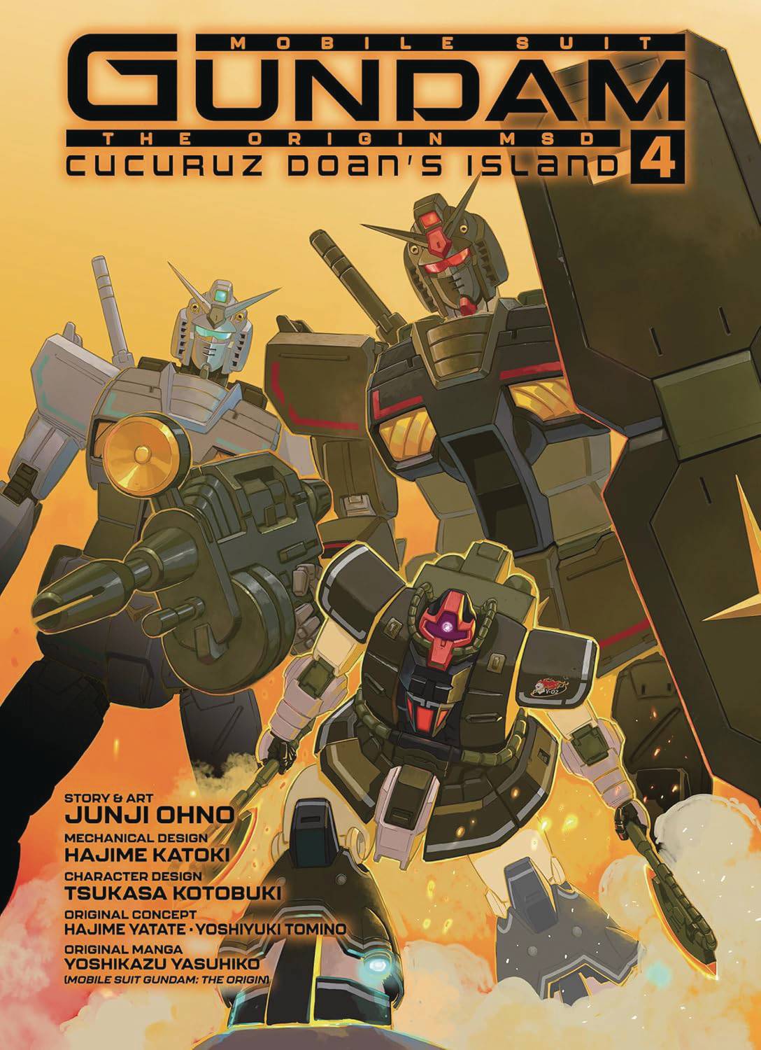MOBILE SUIT GUNDAM THE ORIGIN MSD CUCURUZ DOANS ISLAND HC VOL 04