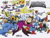 AVENGERS (2023) #25 CHRIS GIARRUSSO MARVEL UNIVERSE CONNECTING VAR B
