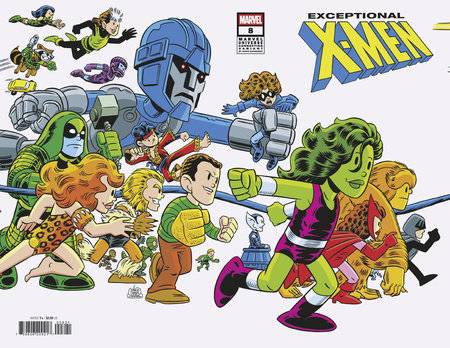 EXCEPTIONAL X-MEN (2024) #8  CHRIS GIARRUSSO MARVEL UNIVERSE CONNECTING WRAP VAR K