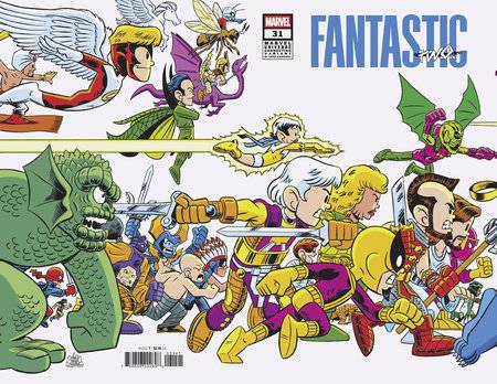 FANTASTIC FOUR (2022) #31 CHRIS GIARRUSSO MARVEL UNIVERSE CONNECTING VAR A