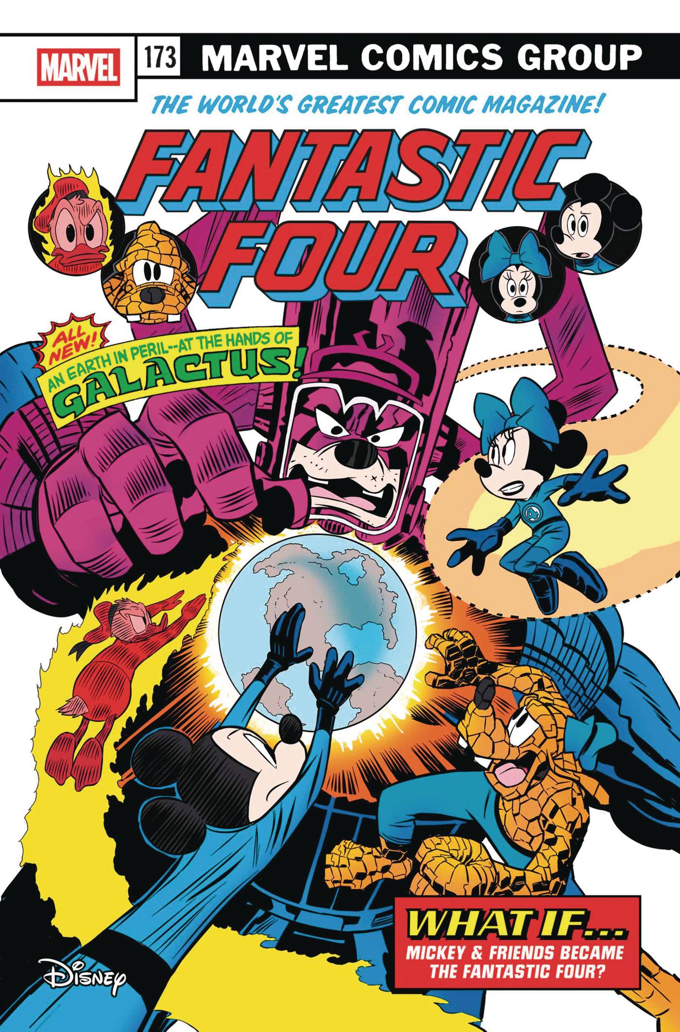 FANTASTIC FOUR (2022) #31 SCIARRONE DISNEY WHAT IF FF HOMAGE VAR