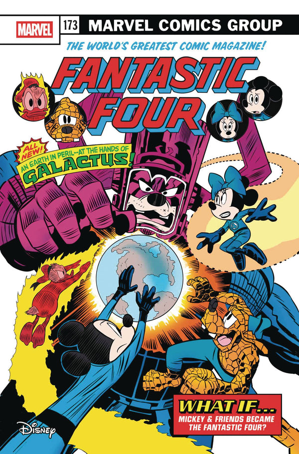 FANTASTIC FOUR (2022) #31 SCIARRONE DISNEY WHAT IF FF HOMAGE VAR