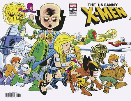 UNCANNY X-MEN (2024) #13 CHRIS GIARRUSSO MARVEL UNIVERSE CONNECTING WRAP VAR N