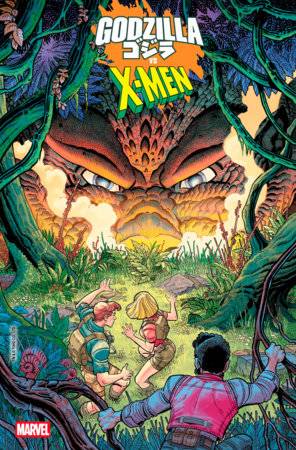 GODZILLA VS X-MEN (2025) #1 NICK BRADSHAW MONSTER HOMAGE VAR