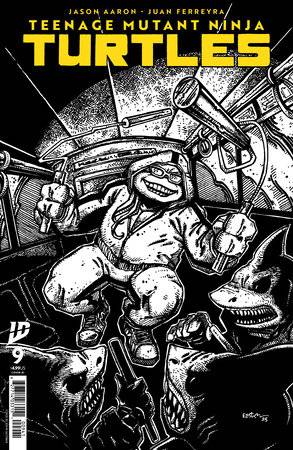TEENAGE MUTANT NINJA TURTLES (2024) #9 CVR F 10 COPY INCV EASTMAN B&W VAR