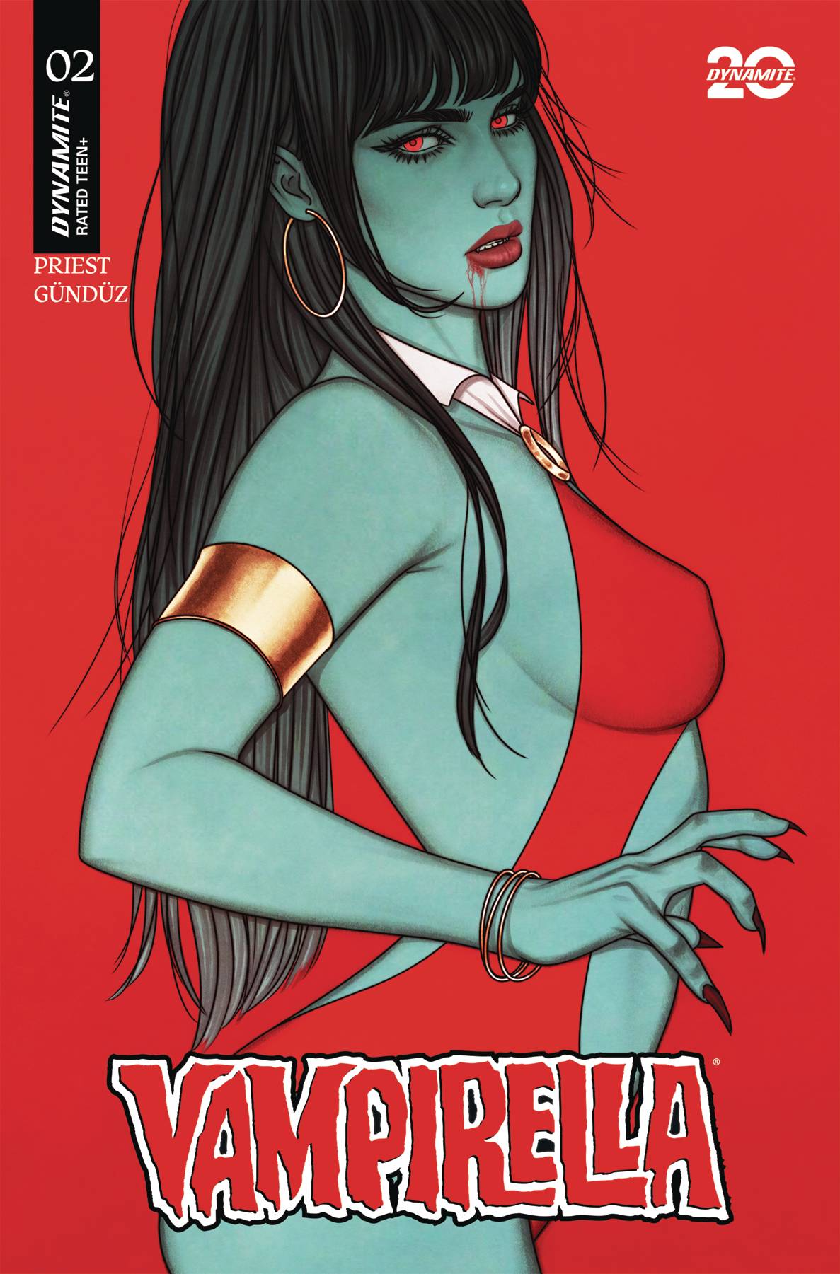 VAMPIRELLA (2025) #2 CVR H FRISON FOIL VAR
