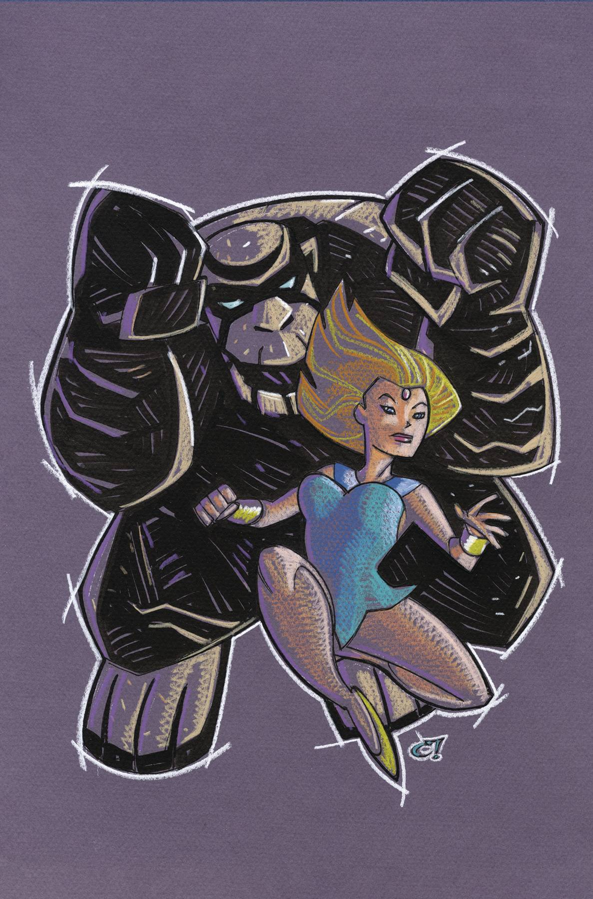 HERCULOIDS (2025) #3 CVR L 15 COPY INCV ROUSSEAU PASTEL ART VIRGIN VAR