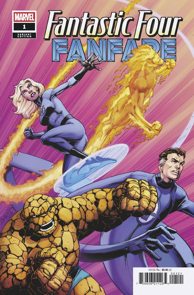 FANTASTIC FOUR FANFARE (2025) #1 MARK BAGLEY VAR
