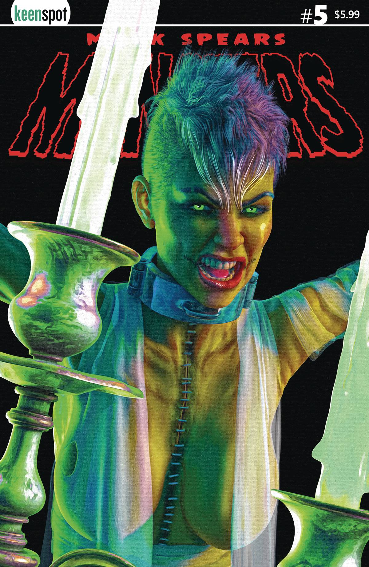 MARK SPEARS MONSTERS (2024) #5 CVR B HAIRCUT