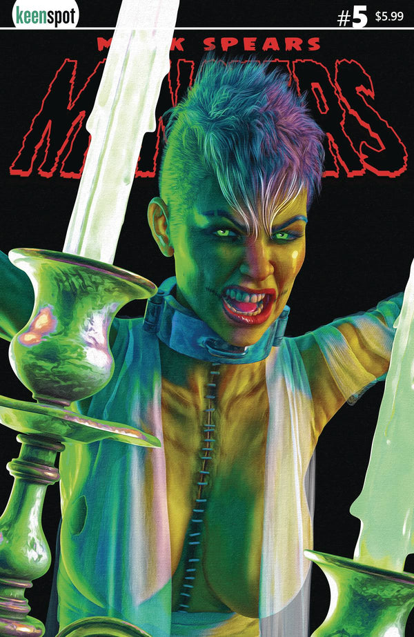 MARK SPEARS MONSTERS (2024) #5 CVR B HAIRCUT