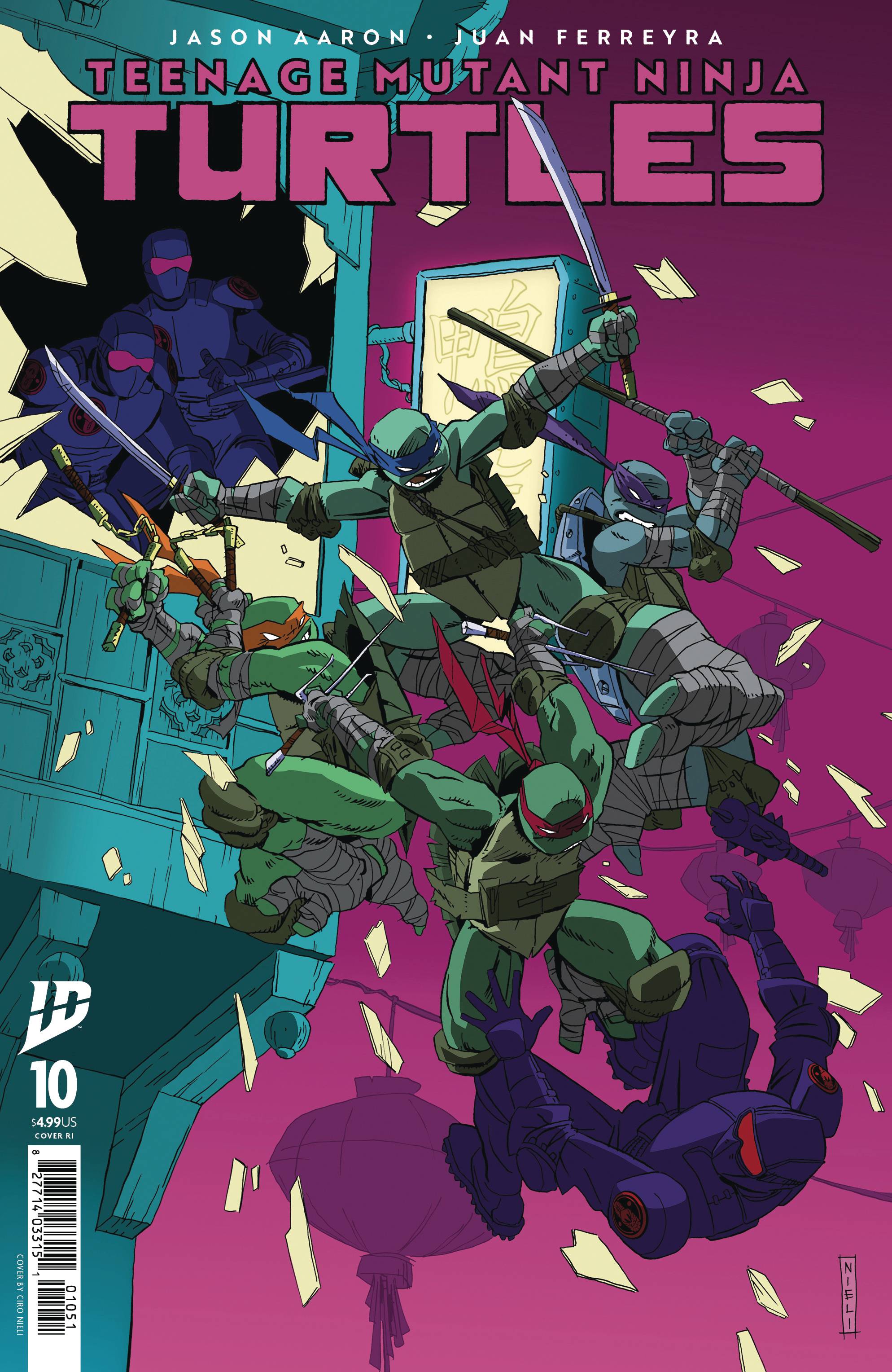 TEENAGE MUTANT NINJA TURTLES (2024) #10 CVR G 25 COPY INCV NIELI VAR