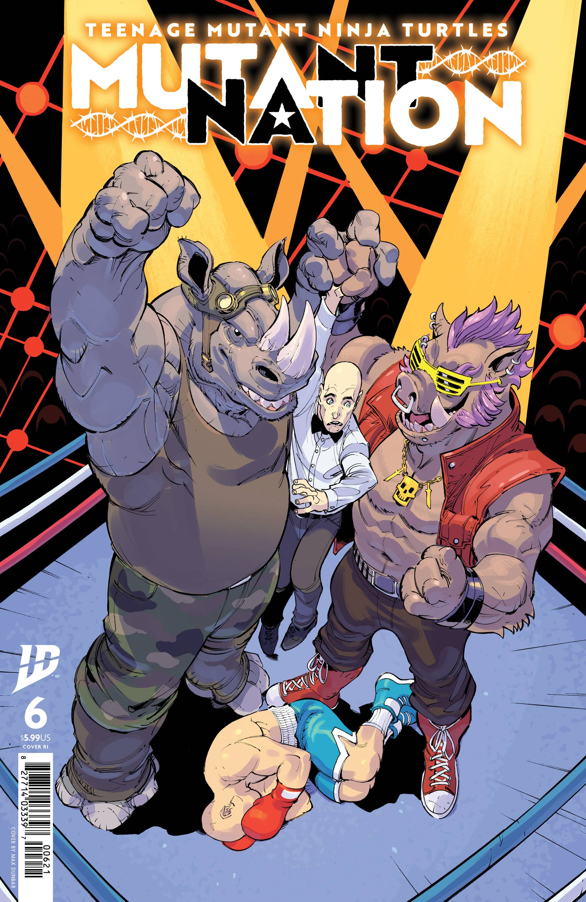 TMNT MUTANT NATION (2024) #6 CVR C 10 COPY INCV DUNBAR VAR