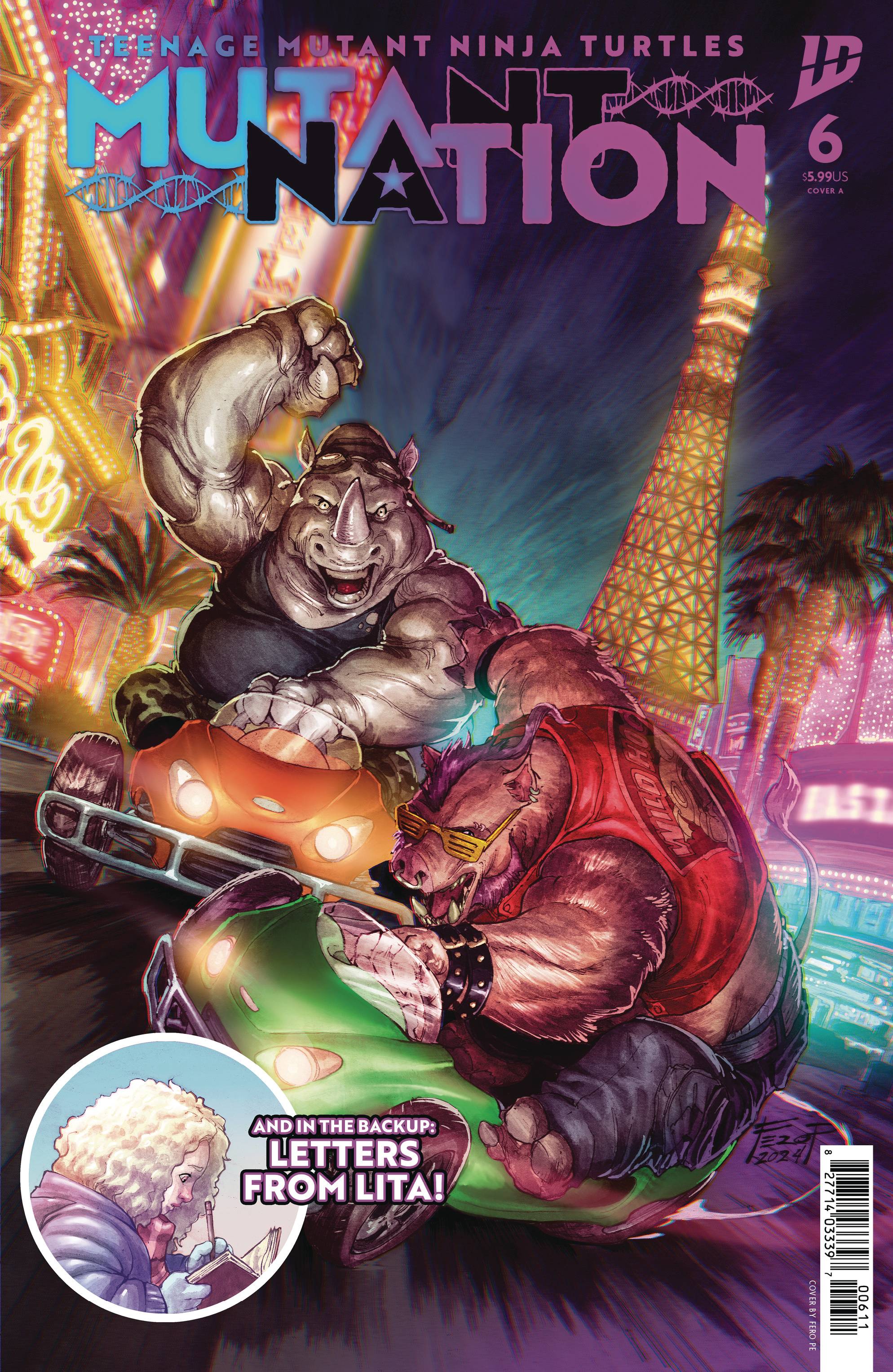 TMNT MUTANT NATION (2024) #6 CVR A PE