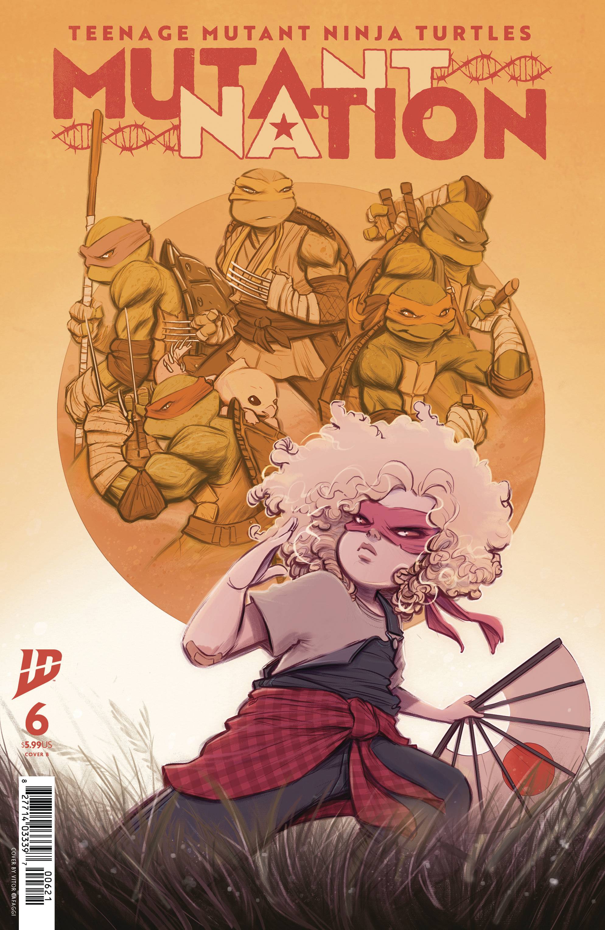TMNT MUTANT NATION (2024) #6 CVR B CAFAGGI